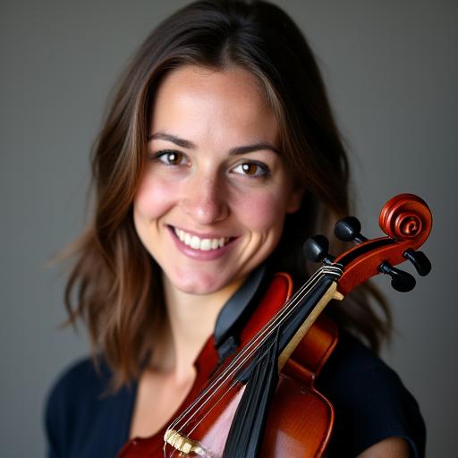 Professional headshot of Eleanor Vance, First Violin.