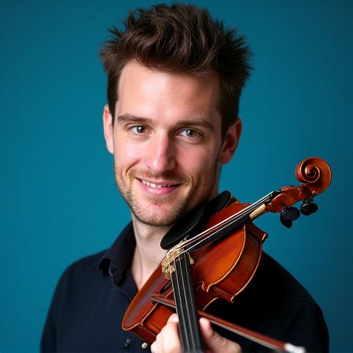 Professional headshot of James Croft, Second Violin.
